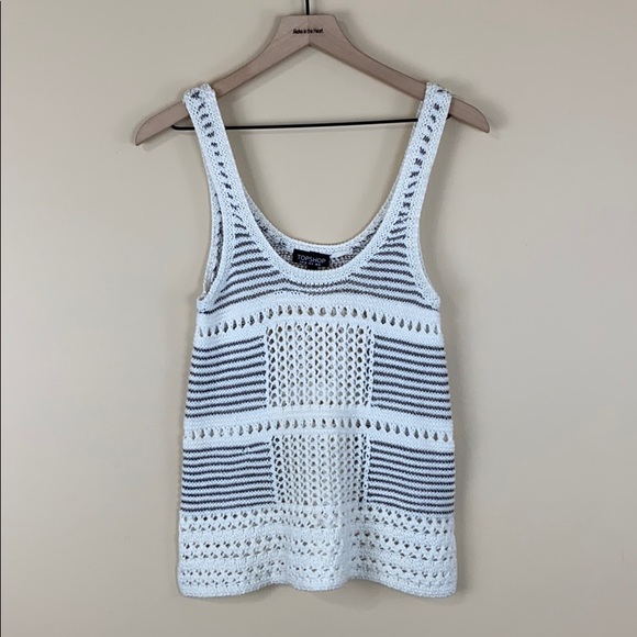 Topshop | Tops | Topshop Crochet Tank | Poshmark
